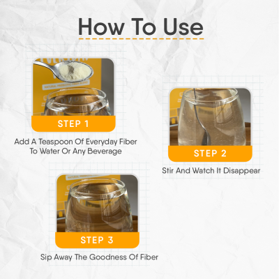 TruNativ: Everyday Fiber| Enhances Digestive Health- Unflavored - 100 gm