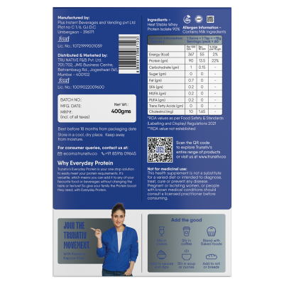 TruNativ: Everyday Protein - 400 gm (Pack of 1)