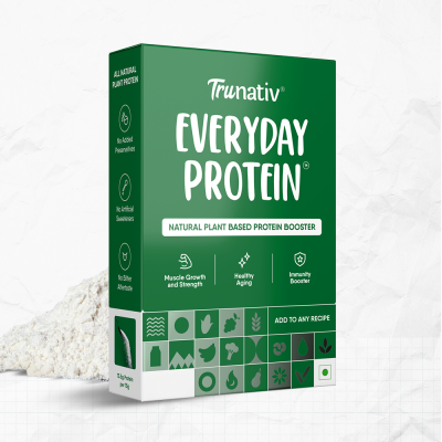 TruNativ: Everyday Plant Protein - 400 gm (Pack of 1) TruNativ: Everyday Plant Protein - 400 gm (Pack of 1)