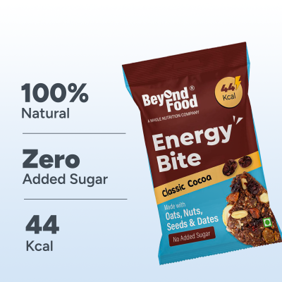Beyond Food: Energy Bites - Classic Cocoa (Pack of 25)