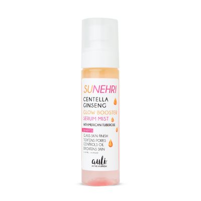 AULI: Sunehri Glow Booster Serum Mist – 24H Hydration & Glass Skin Finish 120ml