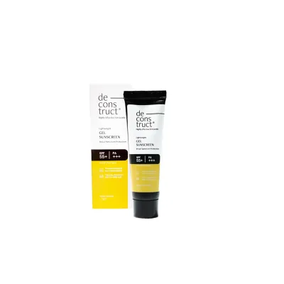 Deconstruct Skincare: Lightweight Gel Sunscreen - SPF 55+ And PA+++ 5gm