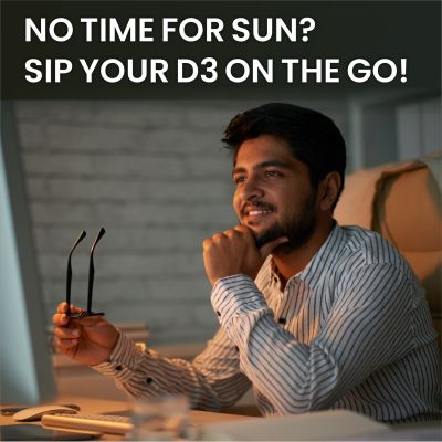 Vlado's Himalayan Organics: Vitamin D3 60000 IU Shots | Cholecalciferol Vitamin D3 60000 IU Supplement 5ml Each bottle - Orange Flavour - (Pack of 8)