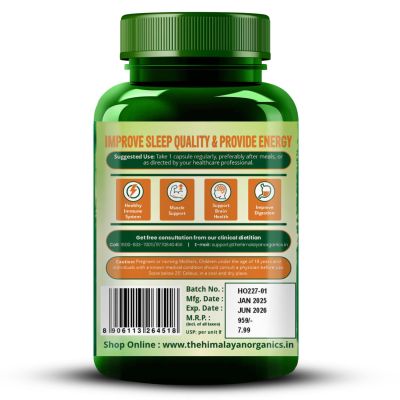 Vlado's Himalayan Organics: 3Mg Boron | Strong Bones & Relives Joint Pain -120 Capsule