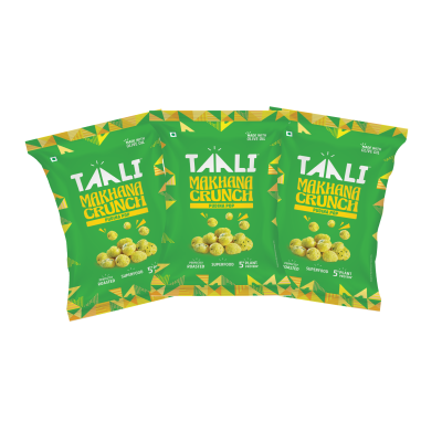 Taali: Roasted Makhana- Pudina Pop|Pack of 3 x 60gm