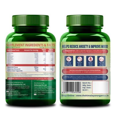 Vlado's Himalayan Organics: Iodine Supplement | Support The Thyroid And Maintain Healthy Metabolism - 120 Veg Capsules