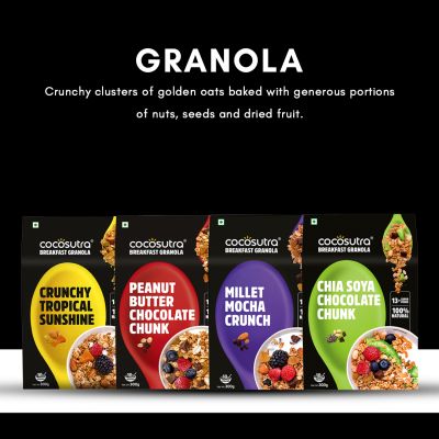 Cocosutra: Crunchy Tropical Sunshine Granola - 300gm