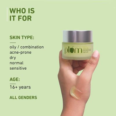 Plum: Green Tea Renewed Clarity Night Gel - Mini  15ml