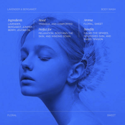 Eleme: Lavender & Bergamot Moisturizing Body Wash