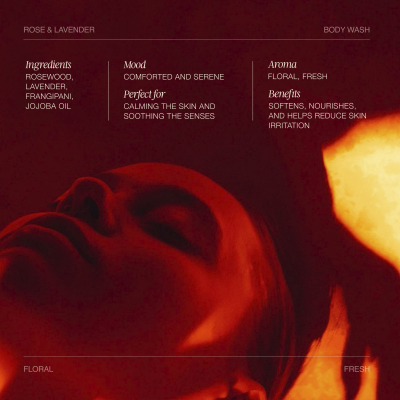Eleme: Rose & Lavender Moisturizing Body Wash