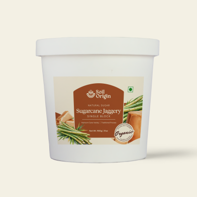 Soil Origin: Sugarcane Jaggery Block  900gm