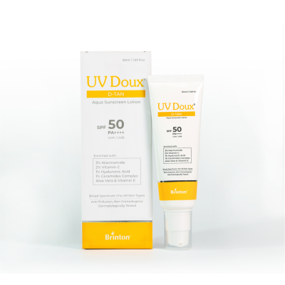 Brinton : Uv Doux D-Tan Aqua Sunscreen Lotion Spf 50  50ml