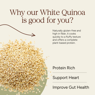 Soil Origin: Quinoa Whole  500gm