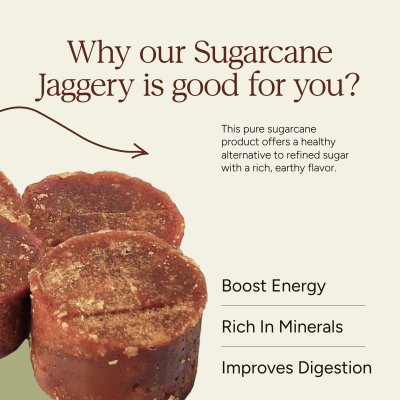 Soil Origin: Sugarcane Jaggery Block  900gm