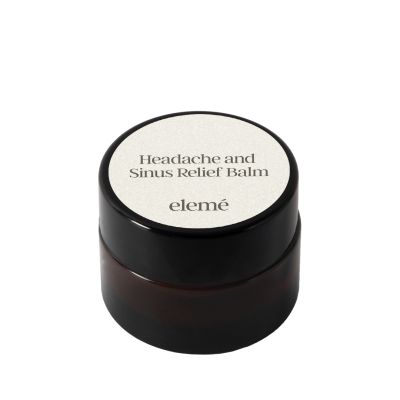 Eleme: Headache & Sinus Balm with Peppermint & Eucalyptus for Instant relief 