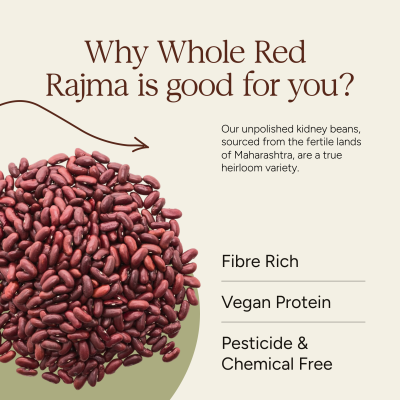 Soil Origin: Red Rajma (Kidney Beans)  500gm