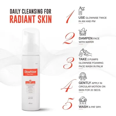Brinton : Glownise Face Wash  60ml
