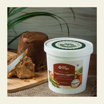 Soil Origin: Sugarcane Jaggery Block  900gm