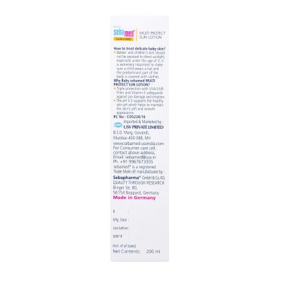 SEBAMED: Baby Sun Lotion SPF 50+    200ml