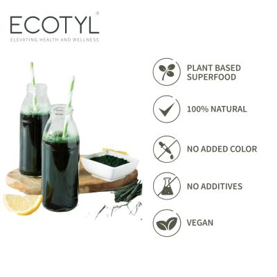 Ecotyl: Spirulina Powder| High Protein & Nutrients | 100gm