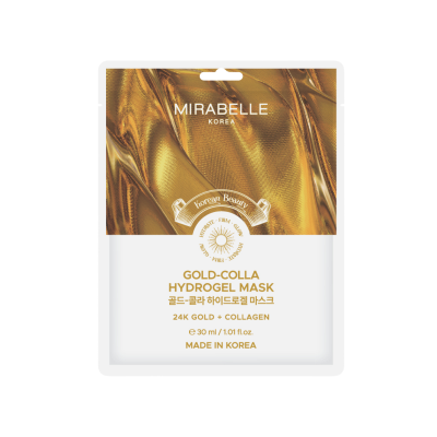 Mirabelle: Gold-Colla Hydrogel Mask