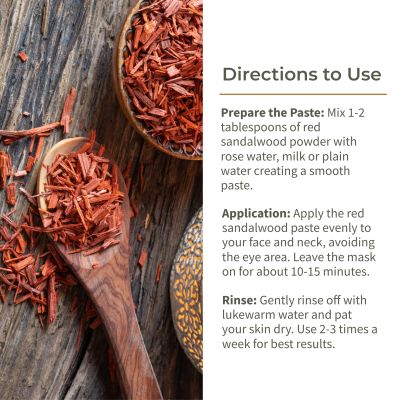 Ecotyl: Red Sandalwood Powder  100gm