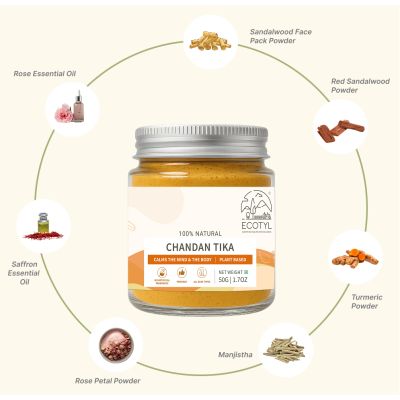 Ecotyl: Chandan Teeka  50gm