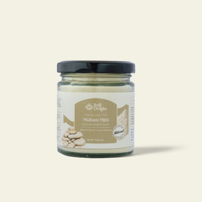 Soil Origin: Multani Mitti Powder (Earth Fuller)  100gm