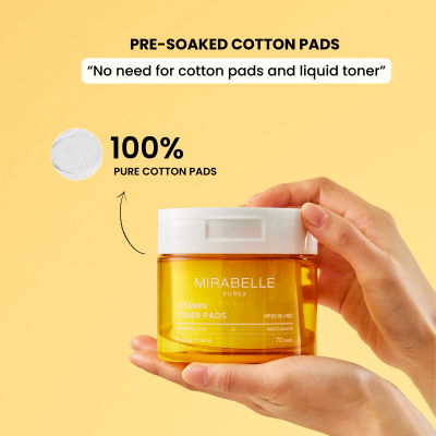 Mirabelle: Vitamin Toner Pads