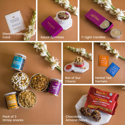 Omay Foods: The Festive Nuts Gift Box  700gm