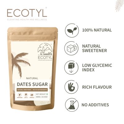 Ecotyl: Dates Sugar | Natural Sweetener | 300gm