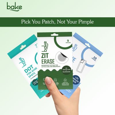 Bake Cosmetics: Zit Erase Micro point Patches   Pack of 9 Patches  30gm