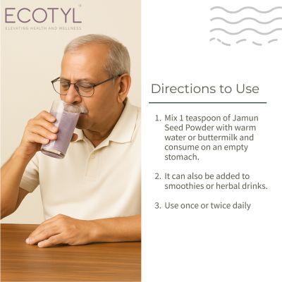 Ecotyl: Jamun Seed Powder | Blood Sugar Control  | 200gm