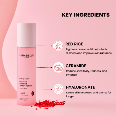 Mirabelle: Red Rice Refresh Water Toner