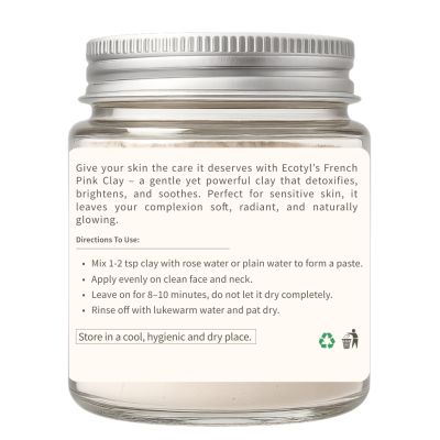 Ecotyl: French Pink Clay  80gm
