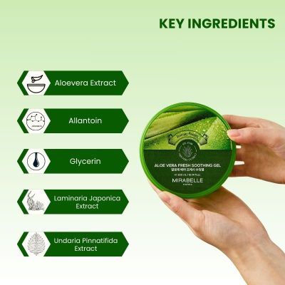 Mirabelle: Aloe vera Fresh Soothing Gel