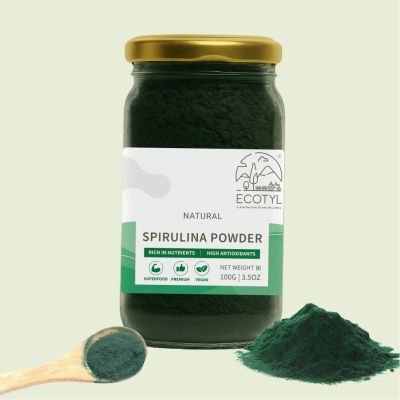 Ecotyl: Spirulina Powder| High Protein & Nutrients | 100gm