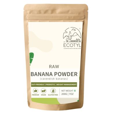 Ecotyl: Raw Banana Powder | Supports Gut Health | 200gm