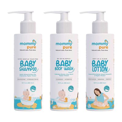 mommypure: Baby Skincare Essential Bundle for complete care - 750 g