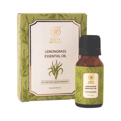 Urvi Naturals: Urvi Naturals Lemongrass Essential Oil - 10ml