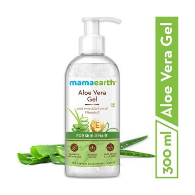 Mamaearth: Aloe Vera Gel For Face - 300ml