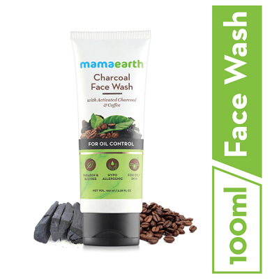 Mamaearth: Charcoal Natural Face Wash - 100ml