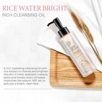 The Face Shop: Rice Water BRIGHT Cleansing Oil - 150ml