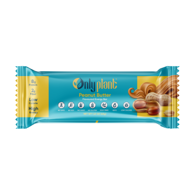 Only plant: Peanut Butter Energy Bar - 300 gm (Pack of 6)