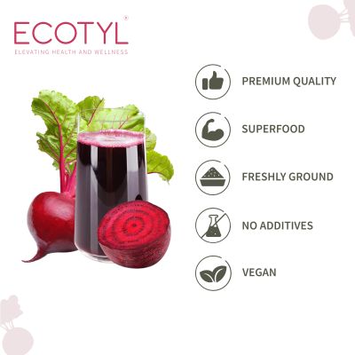 Ecotyl: Beetroot Powder | Boosts Metabolism  100gm
