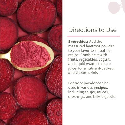 Ecotyl: Beetroot Powder | Boosts Metabolism  100gm