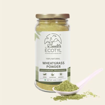 Ecotyl: Wheatgrass Powder | Superfood for Immunity & Detox   100gm