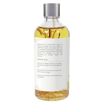 Ecotyl: Ayurvedic Hair Oil | Infused with 10+ Herbs | For Hair Fall Control & Hair Growth | 100ml