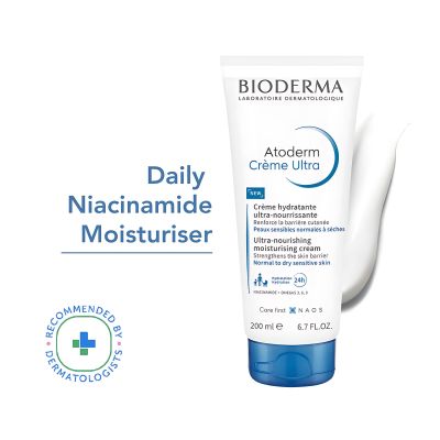 Bioderma: Atoderm Creme Ultra-Nourishing - Moisturizer For Normal To Sensitive Dry Skin, 200ml