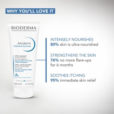 Bioderma: Atoderm Intensive Baume Ultra-soothing Balm Very dry, Sensitive to Atopic Skin, 200ml